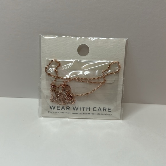 Pura Vida Rose Gold Necklace Set - Picture 4 of 6